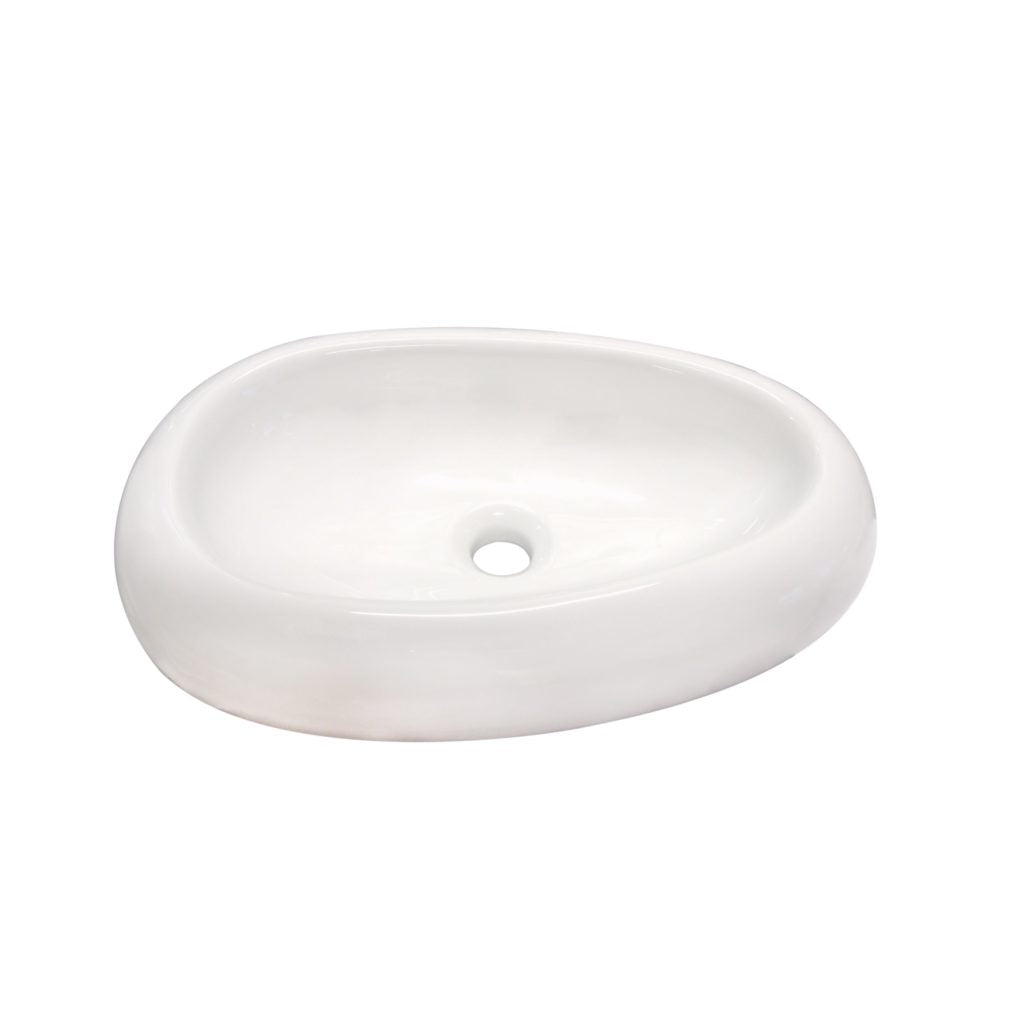 Lavoar blat KR-70, 56x38cm, ceramica sanitara
