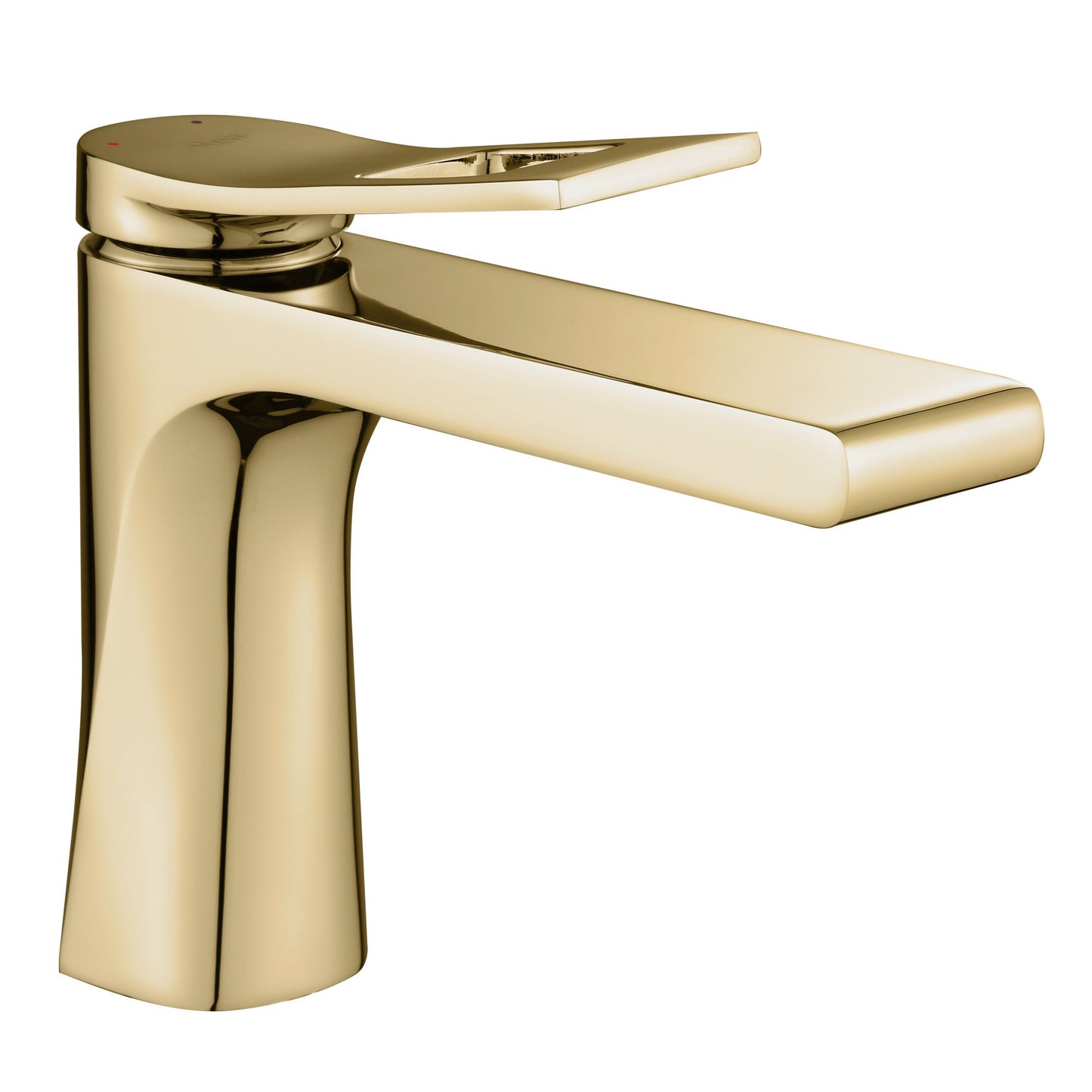 Baterie lavoar Rea Soul Gold, 15 cm, alama, finisaj auriu