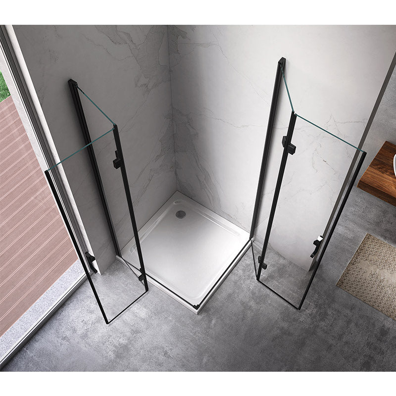 Cabina dus MBO-KZ08C, finisaj negru