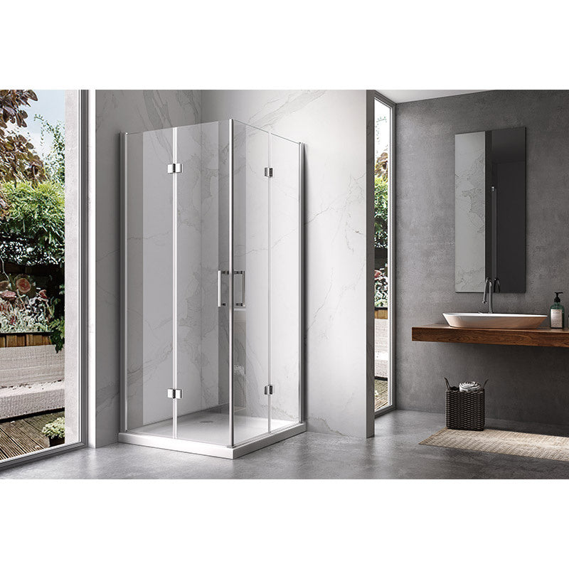 Cabina dus MBO-KZ08B, finisaj crom