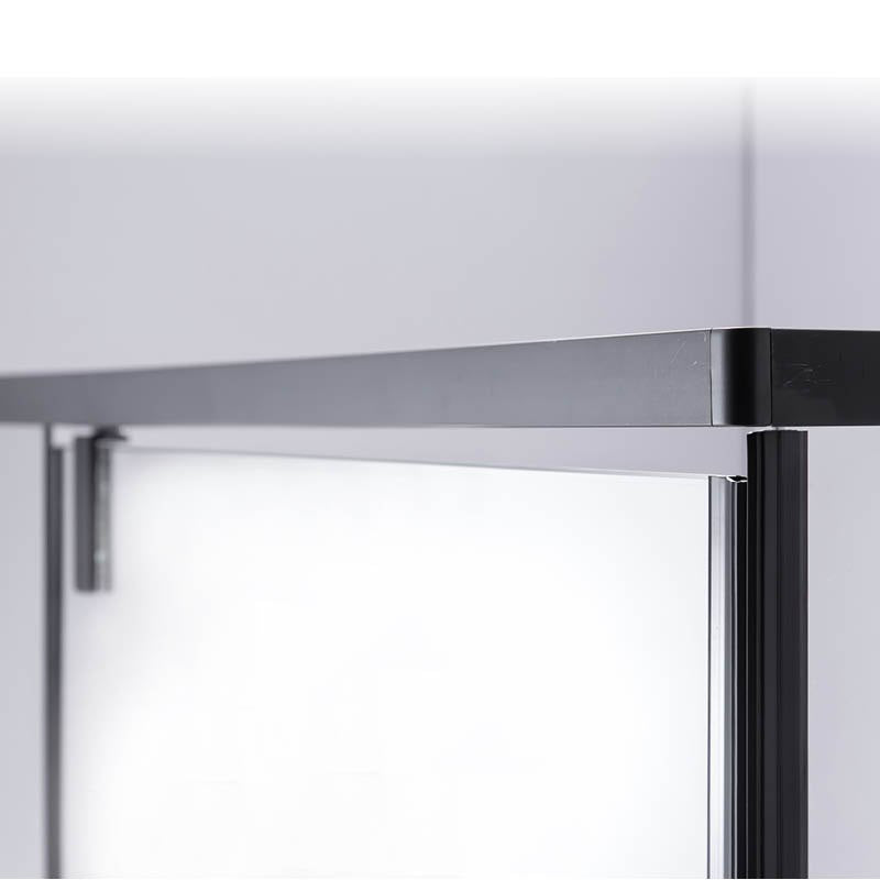 Cabina dus MBO-BS11A, 80x80cm, finisaj negru