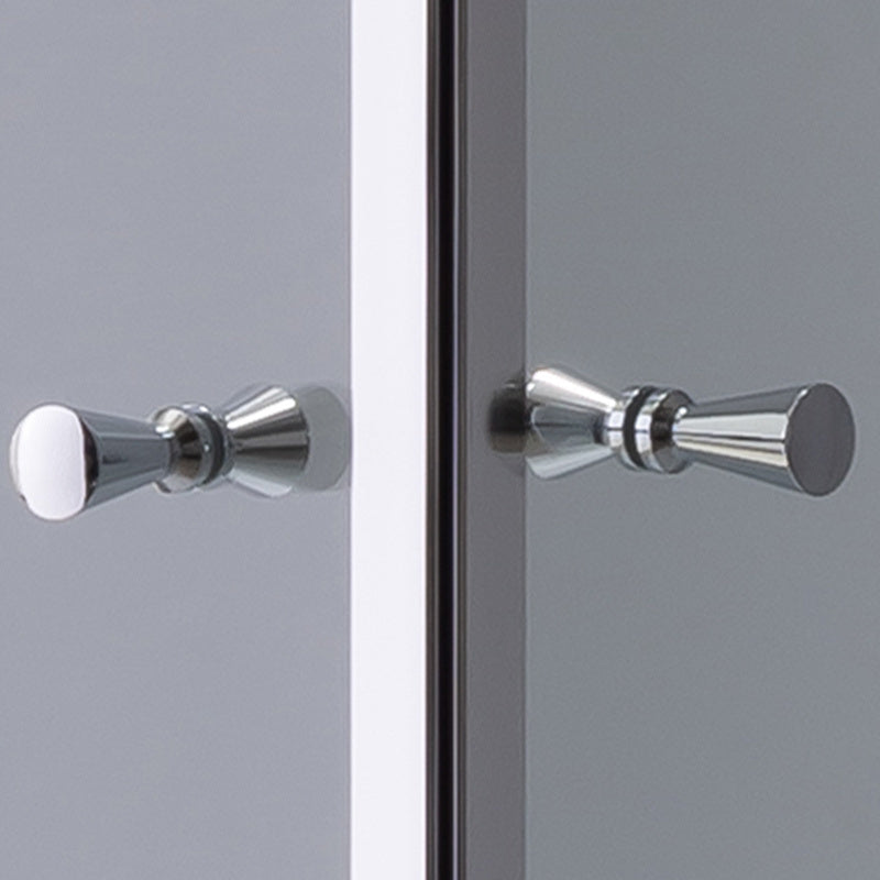 Cabina dus MBO-KZ1290A,80x80cm, finisaj crom