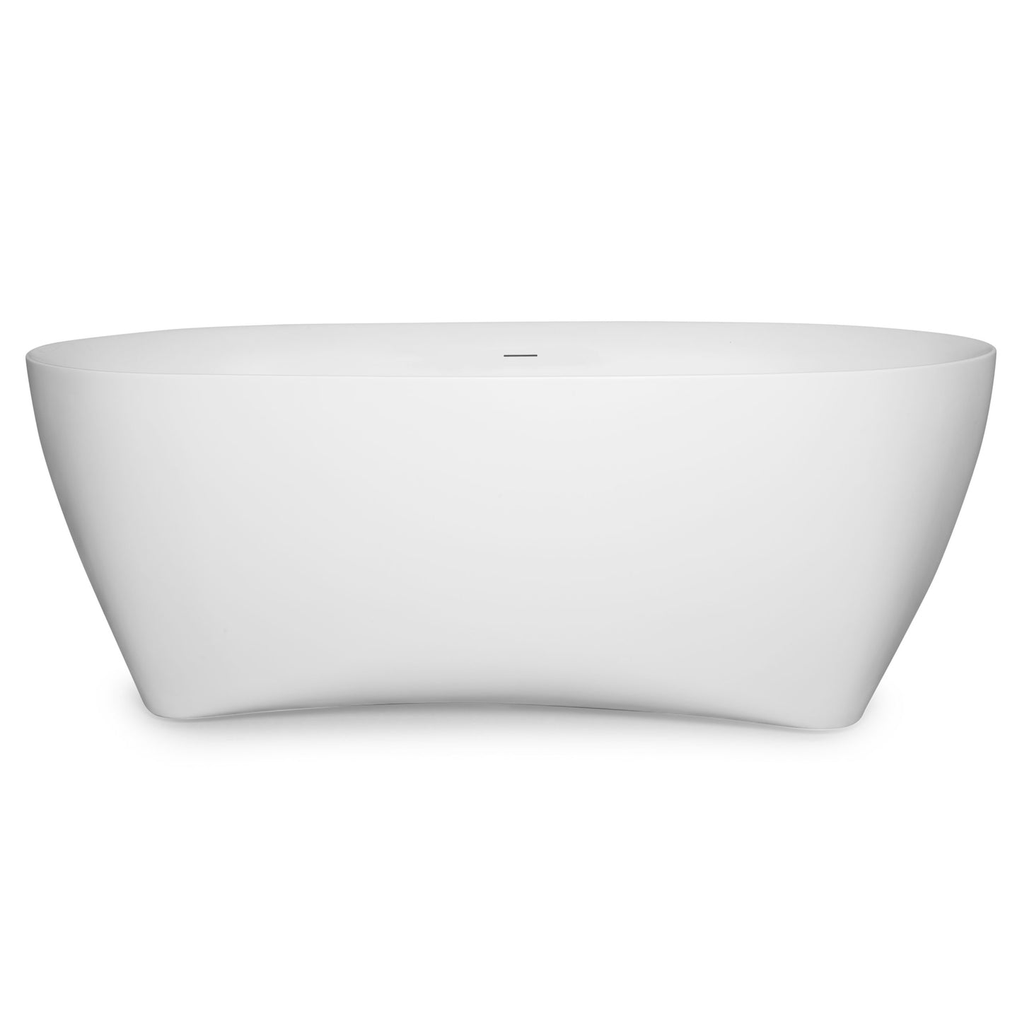 Cada de baie freestanding Mbo-Vera, 170x78x60, alb, acril antibacterian - MarbelOn