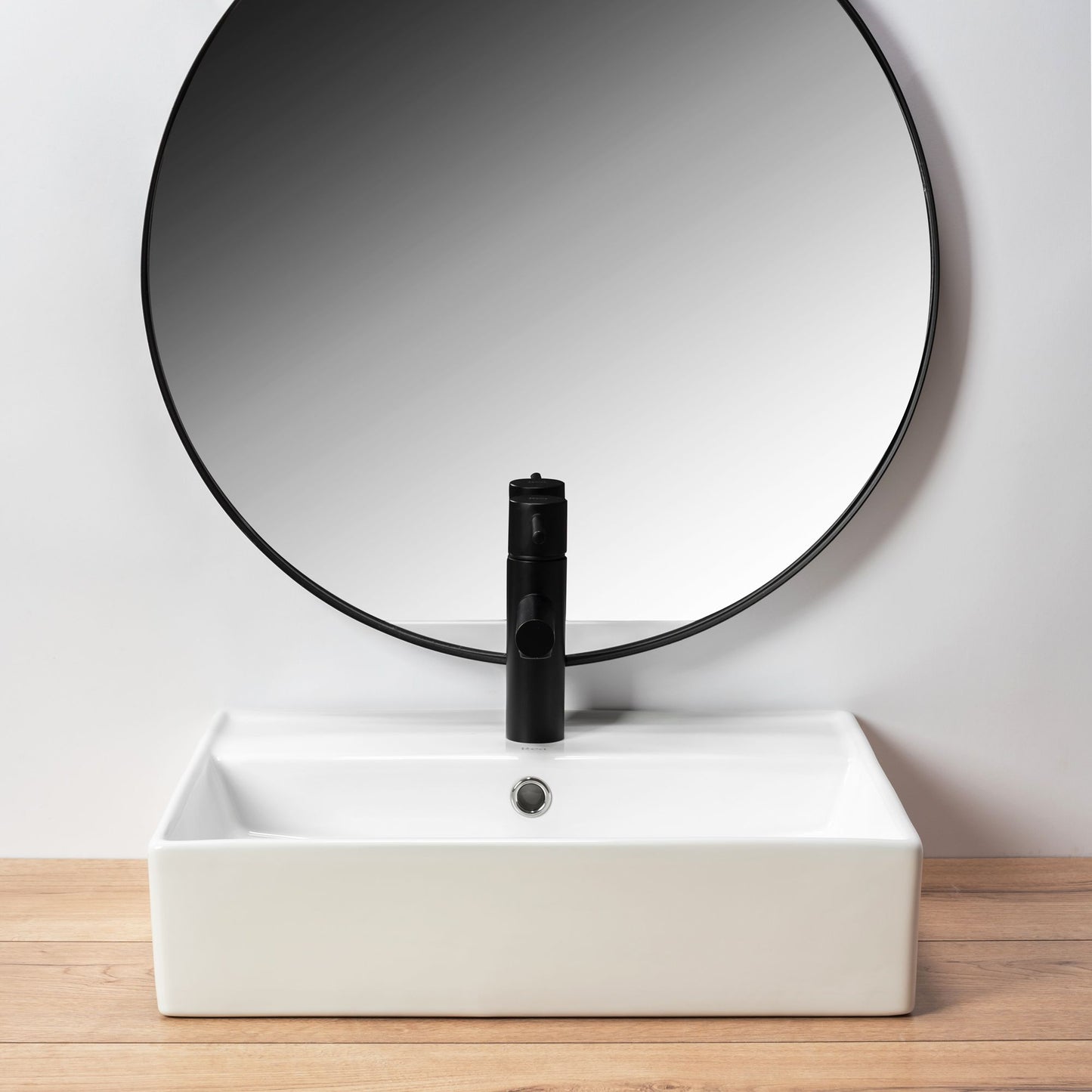 Lavoar blat Rea Valeria, 50.5x35.5cm, ceramica sanitara - MarbelOn