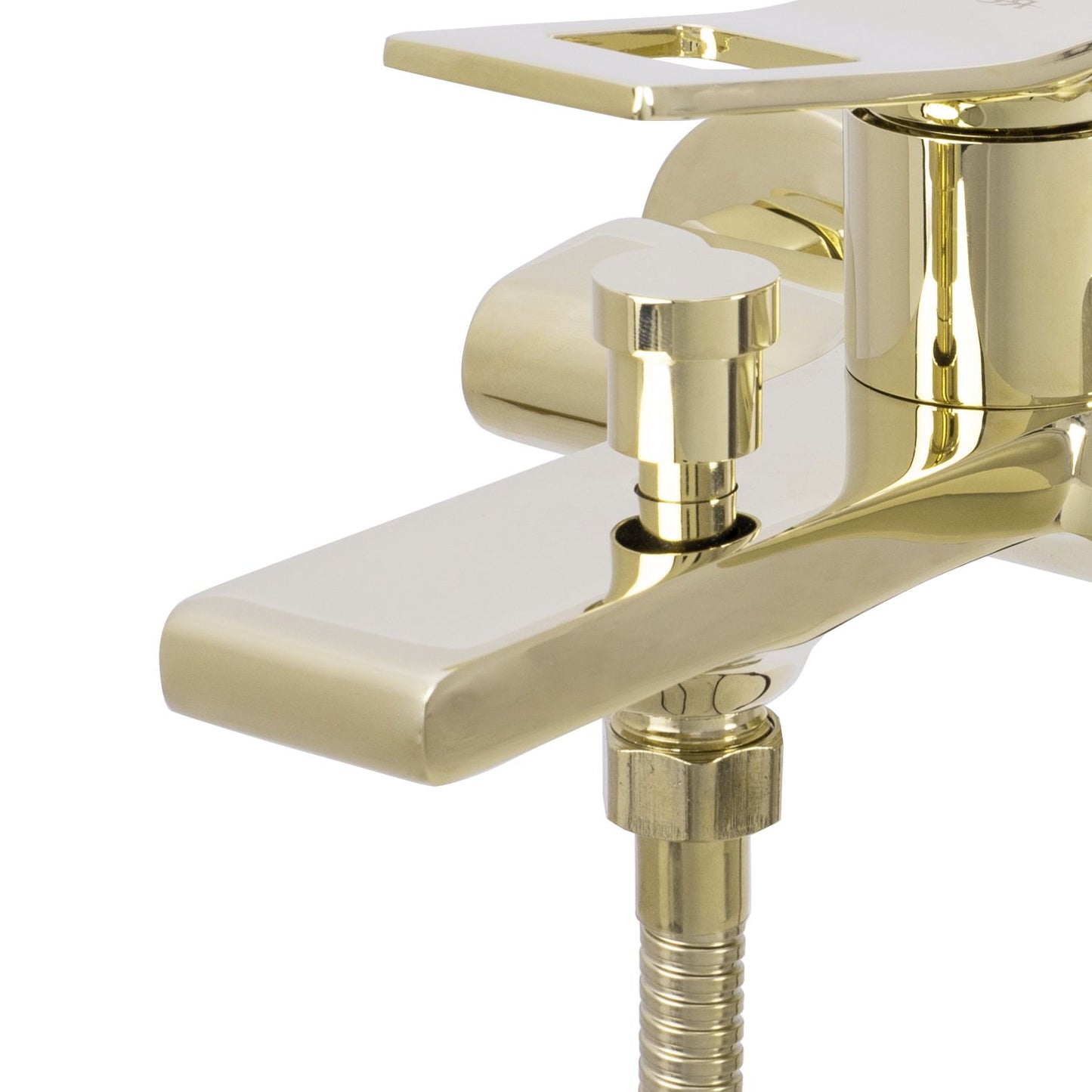 Baterie cada Rea Soul Gold, finisaj auriu, alama, dus de mana inclus