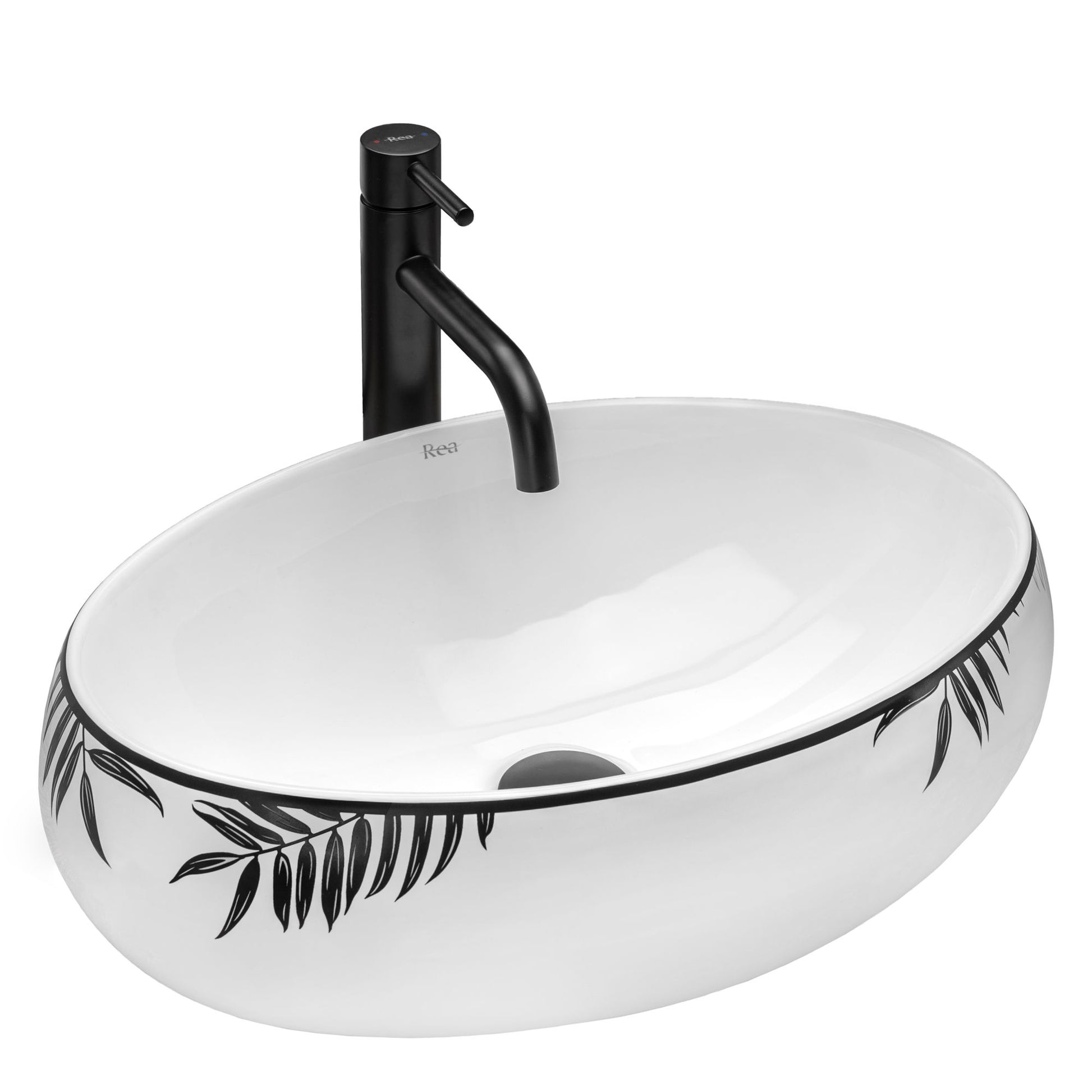 Lavoar blat Rea Shila, 46.5x31cm, ceramica sanitara - MarbelOn