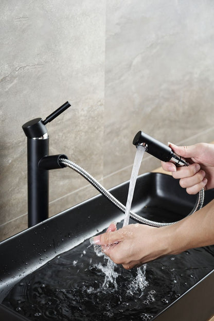 Lavoar blat Rea Denis Black, 61x35cm, ceramica sanitara - MarbelOn