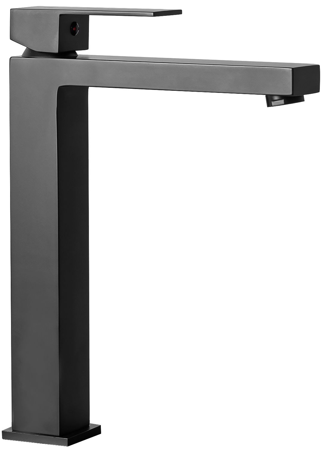 Baterie lavoar Rea Fenix, 27 cm, alama, finisaj negru mat - MarbelOn