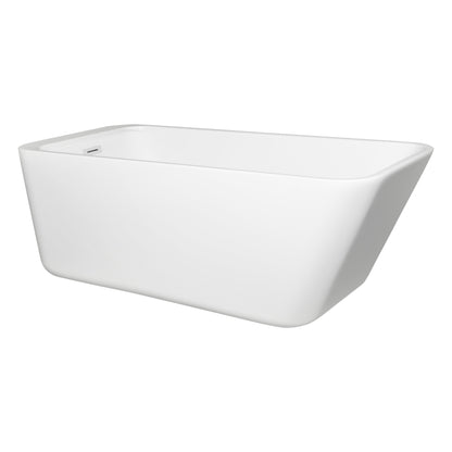 Cada de baie freestanding Mbo-Doli, 160x73x56, alb, acril antibacterian - MarbelOn
