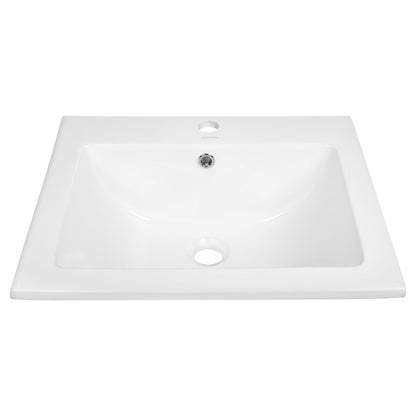 Lavoar KR-709, 53x45, incastrat, ceramica sanitara
