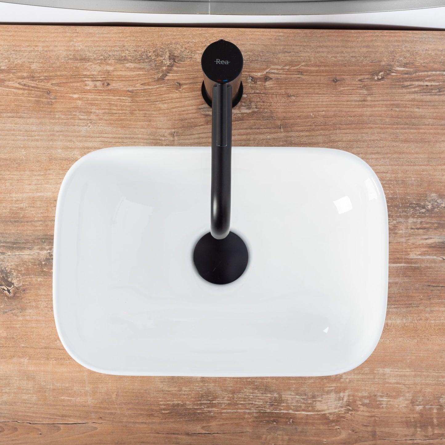 Lavoar blat Belinda Mini, 37x25cm, ceramica sanitara