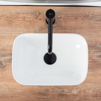 Lavoar blat Belinda Mini, 37x25cm, ceramica sanitara