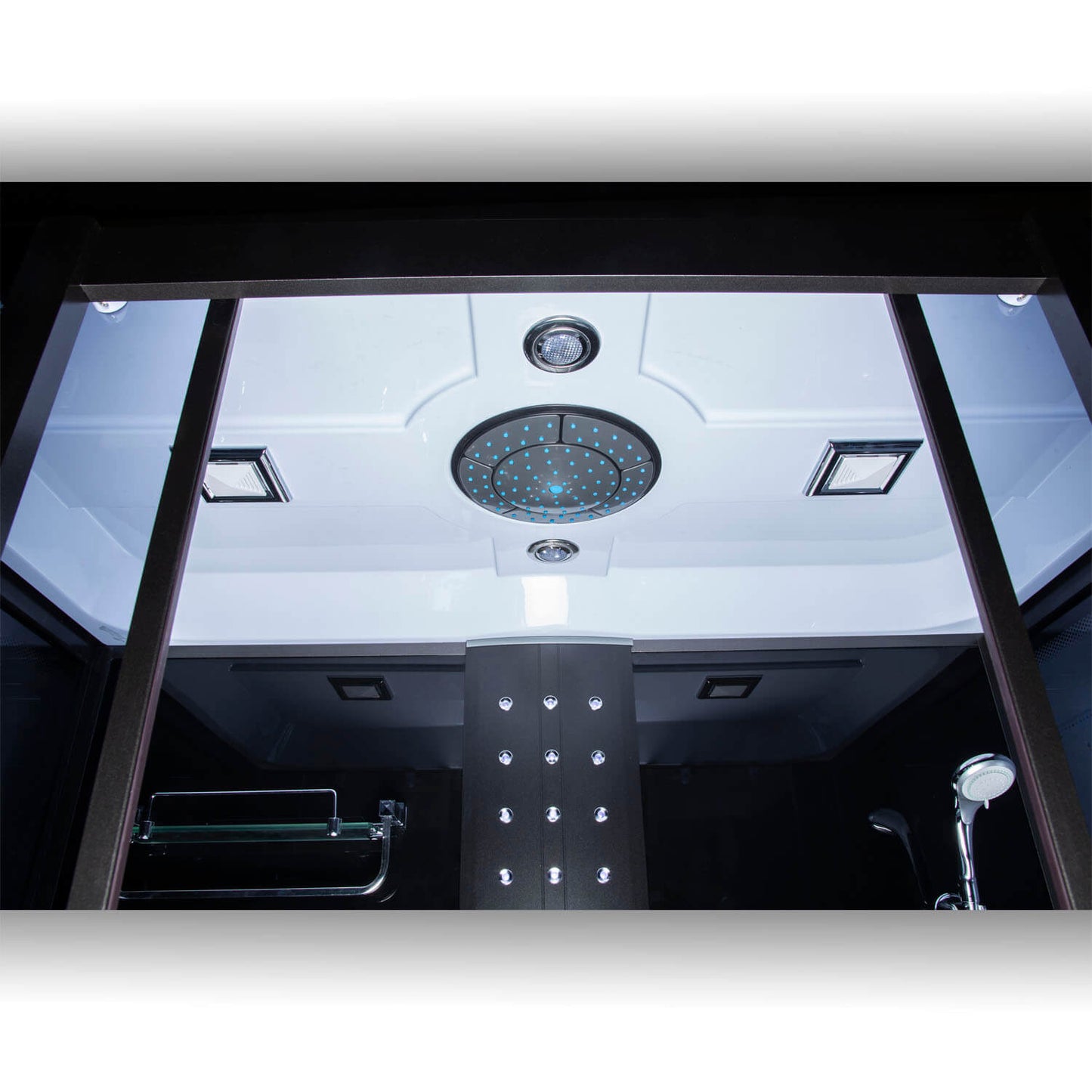 Cabina de dus cu hidromasaj XL 150, panou de control, Led, radio, ventilator