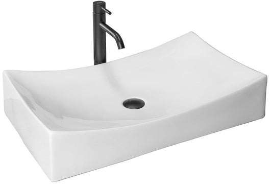 Lavoar blat Rea Impero 2N, 66x40cm, ceramica sanitara - MarbelOn