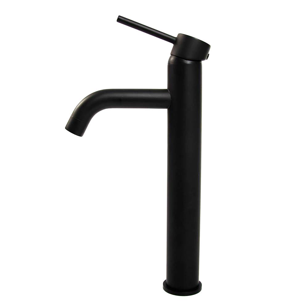 Baterie lavoar Lungo, 28 cm , alama, finisaj negru mat - MarbelOn