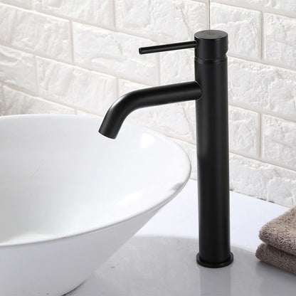 Baterie lavoar Lungo, 28 cm , alama, finisaj negru mat - MarbelOn