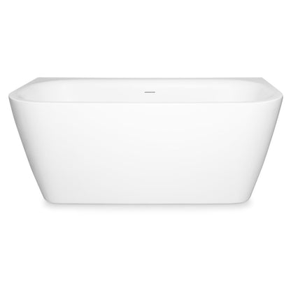 Cada de baie freestanding Mbo-Mona, 150x75x59, alb, acril antibacterian