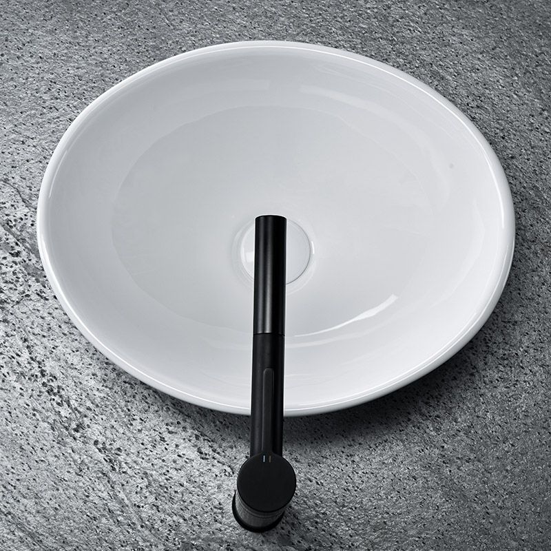 Lavoar blat Rea Sofia, 41x34cm, ceramica sanitara