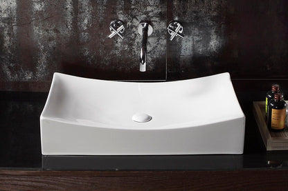 Lavoar blat Rea Impero 2N, 66x40cm, ceramica sanitara - MarbelOn