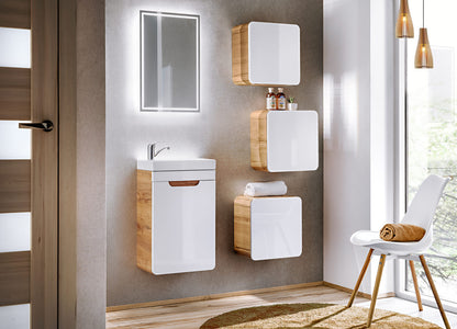 Masca pentru lavoar Aruba White 826