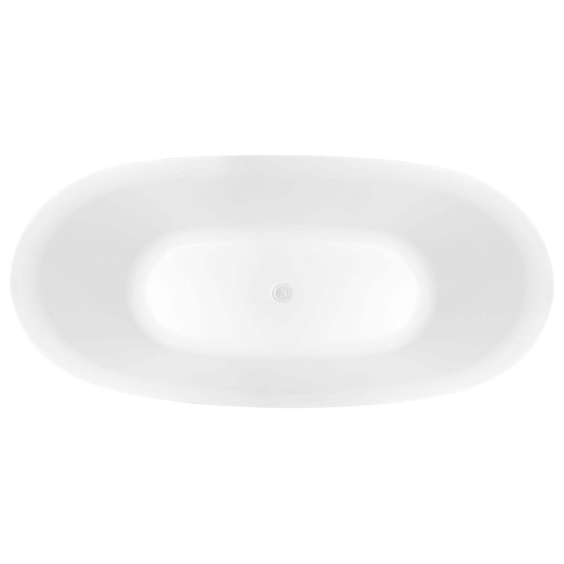 Cada de baie freestanding Mbo-Vera, 170x78x60, alb, acril antibacterian - MarbelOn