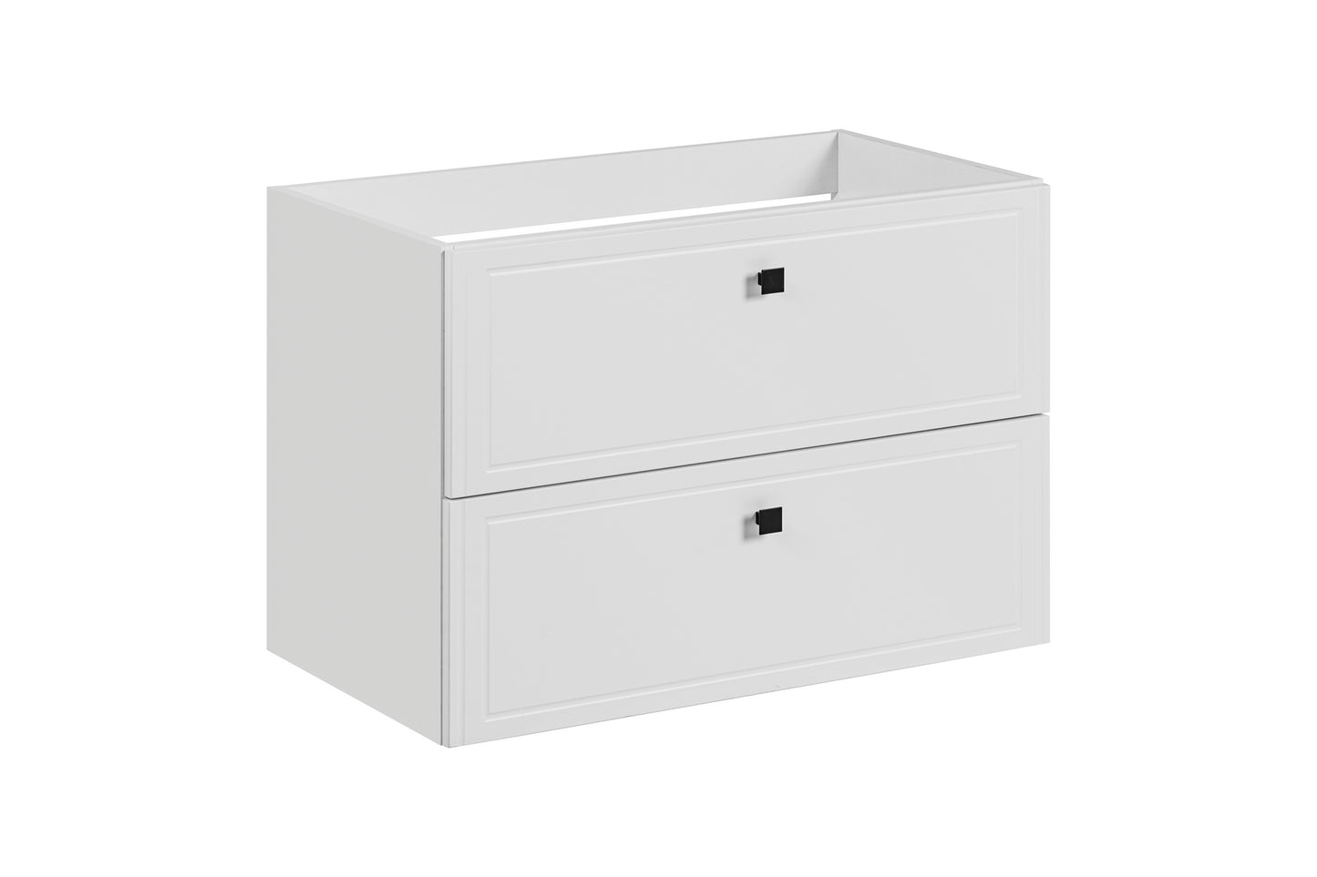 Set Mobilier pentru baie Havana White, 3 piese, Alb Mat