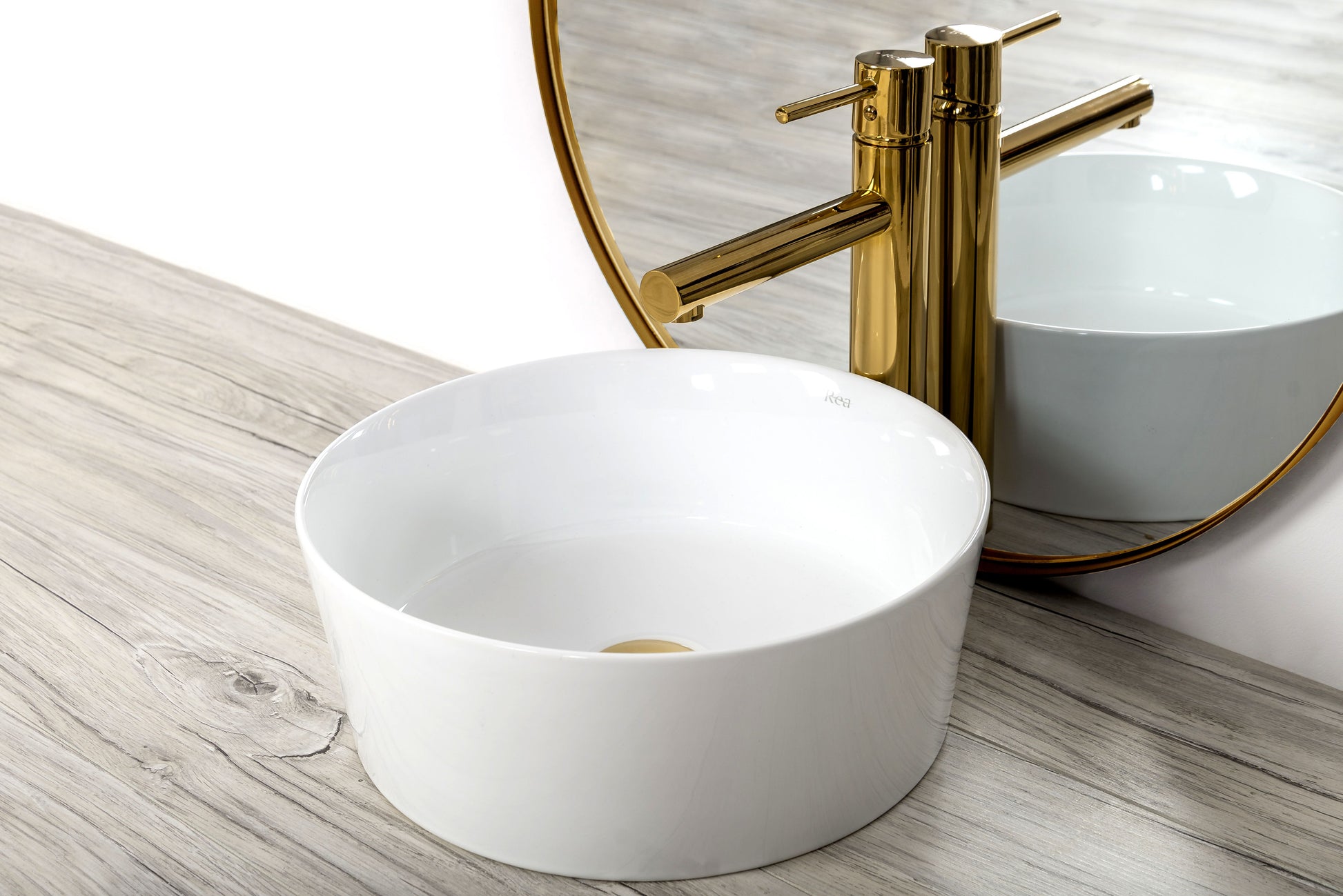 Lavoar blat Ida Slim, 36x36cm, ceramica sanitara - MarbelOn