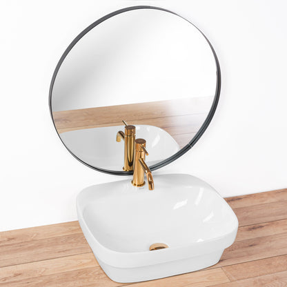 Lavoar blat Rea Marika, 50x43cm, ceramica sanitara - MarbelOn