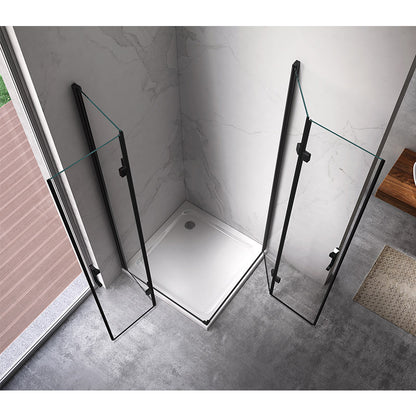 Cabina dus MBO-KZ08C, finisaj negru