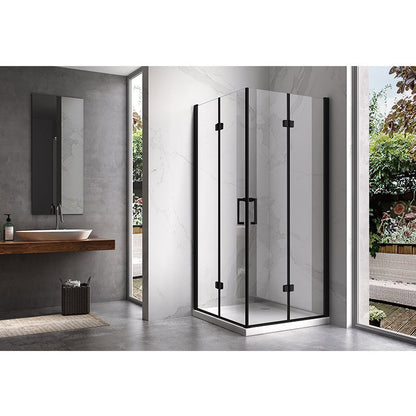 Cabina dus MBO-KZ08C, finisaj negru
