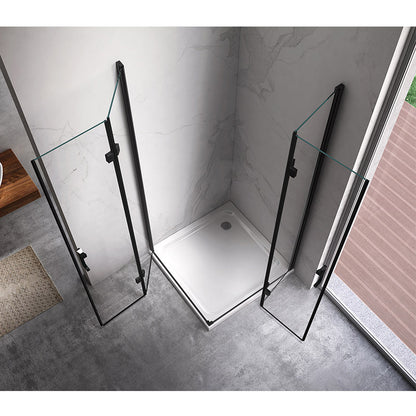 Cabina dus MBO-KZ08C, finisaj negru