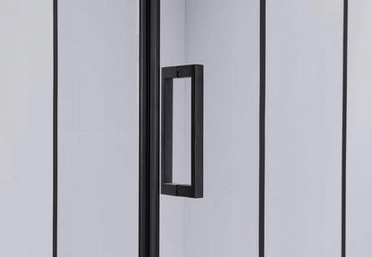 Cabina dus MBO- BS13B, 90x90cm, finisaj negru