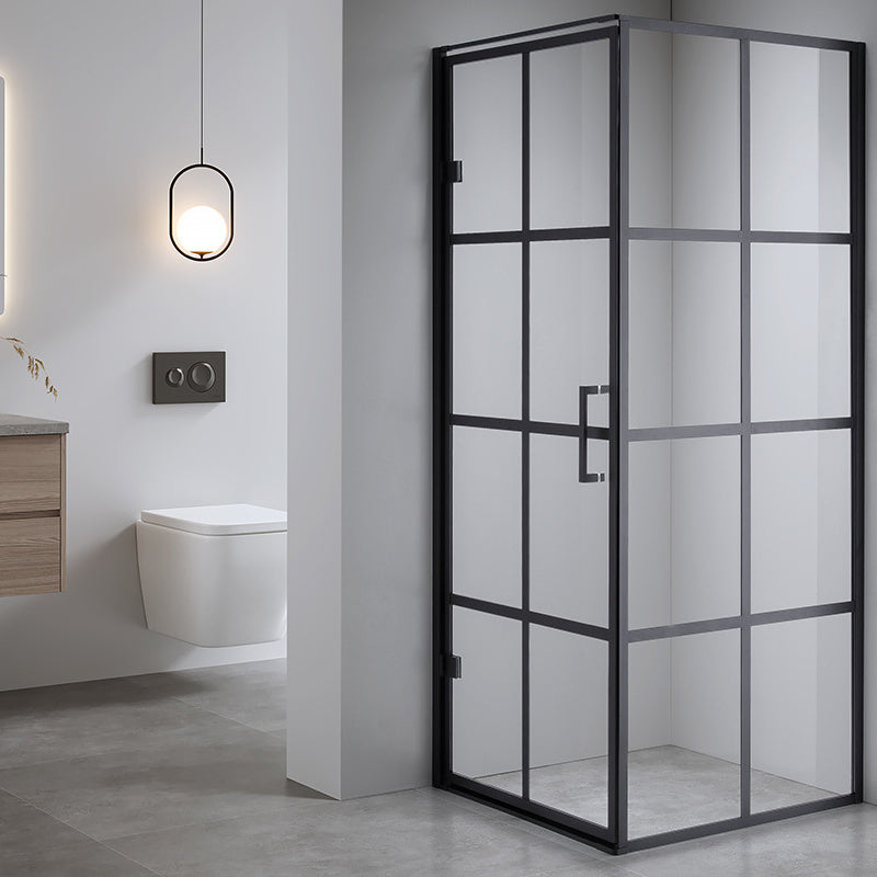 Cabina dus MBO- BS10A, 80x80cm, finisaj negru