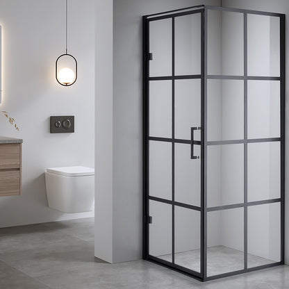 Cabina dus MBO- BS10B, 90x90cm, finisaj negru