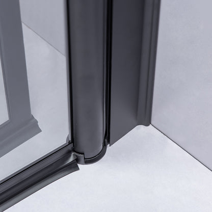 Cabina dus MBO-BS05, finisaj negru