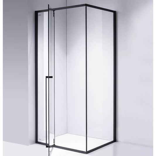 Cabina dus MBO-BS11B, 90x90cm, finisaj negru