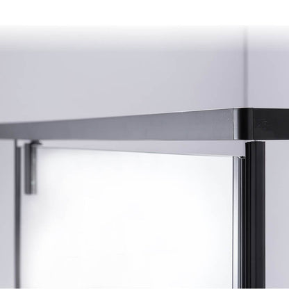 Cabina dus MBO-BS11A, 80x80cm, finisaj negru