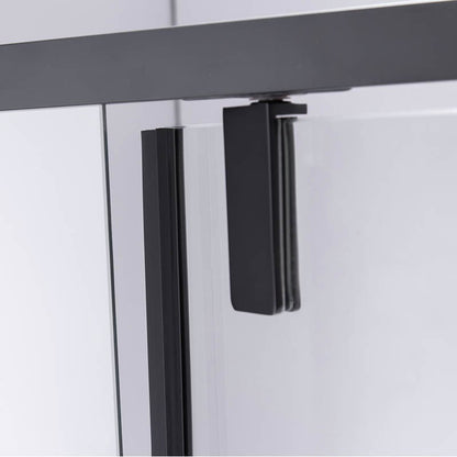 Cabina dus MBO-BS11A, 80x80cm, finisaj negru