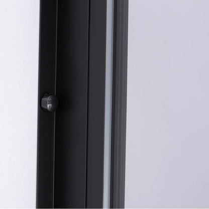 Cabina dus MBO-BS11A, 80x80cm, finisaj negru