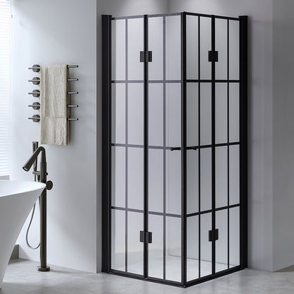 Cabina dus MBO- BS08B , 90x90cm, finisaj negru