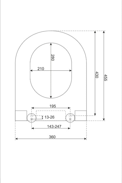 Capac Wc Vesla, alb, Duroplast, Soft close