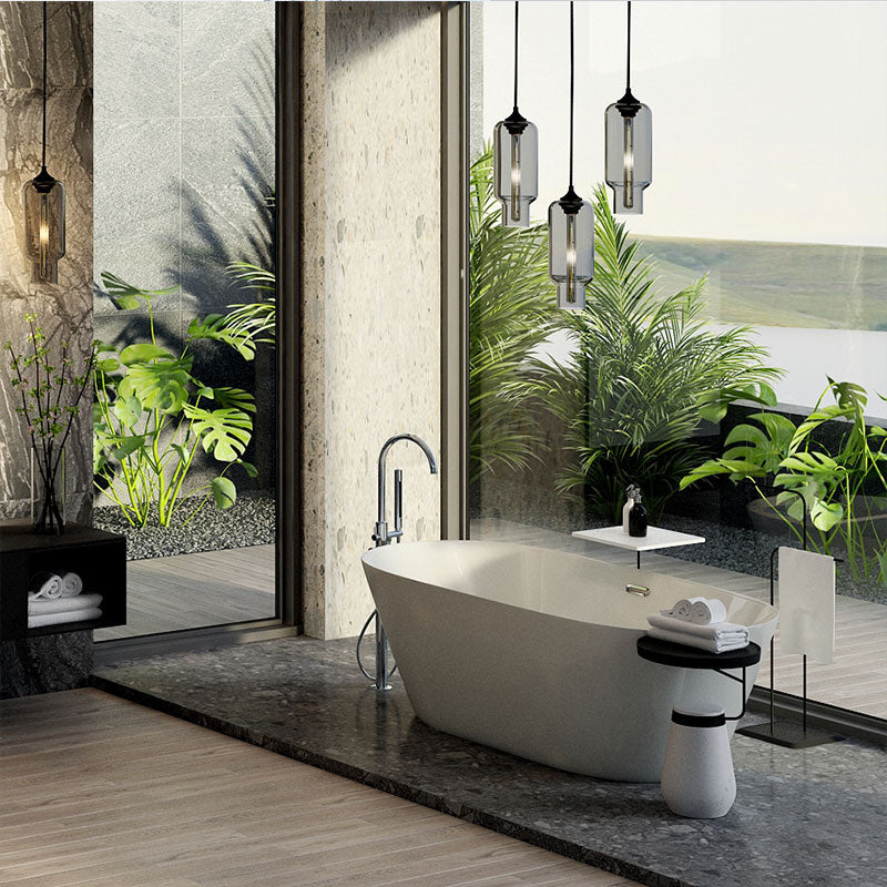 Cada freestanding Mbo-Lisbona, acril, 150x75cm