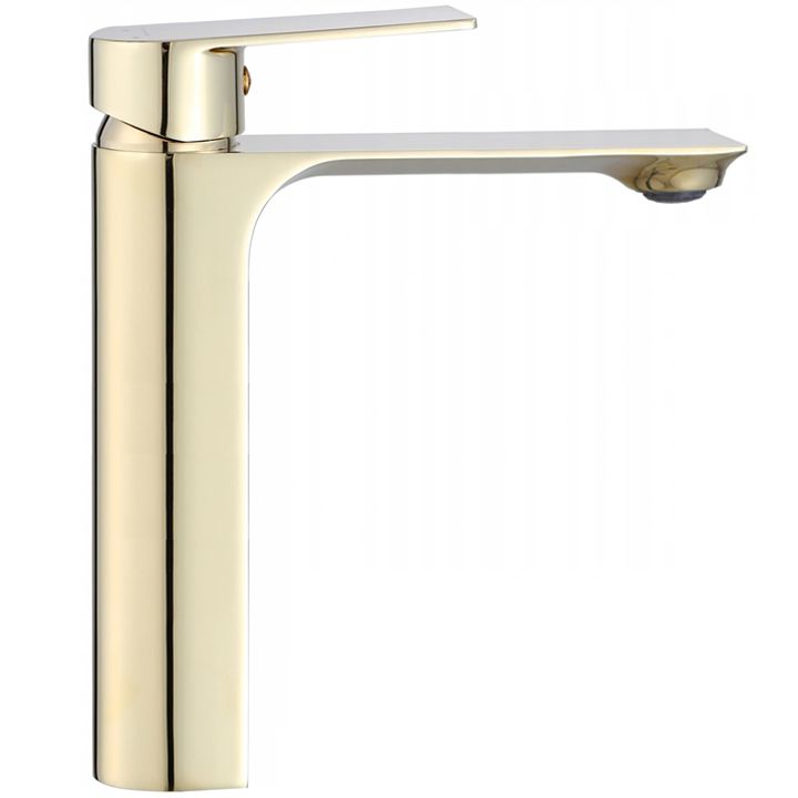 Baterie lavoar Rea Urban Gold, 29 cm, alama, finisaj auriu