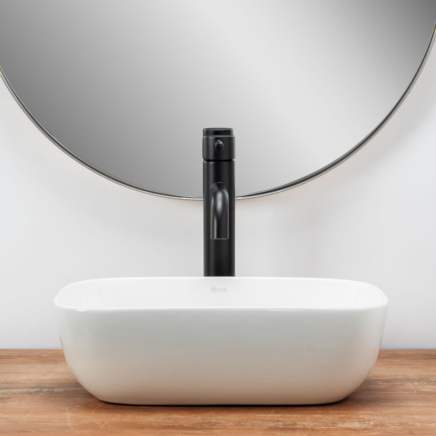 Lavoar blat Belinda Mini, 37x25cm, ceramica sanitara