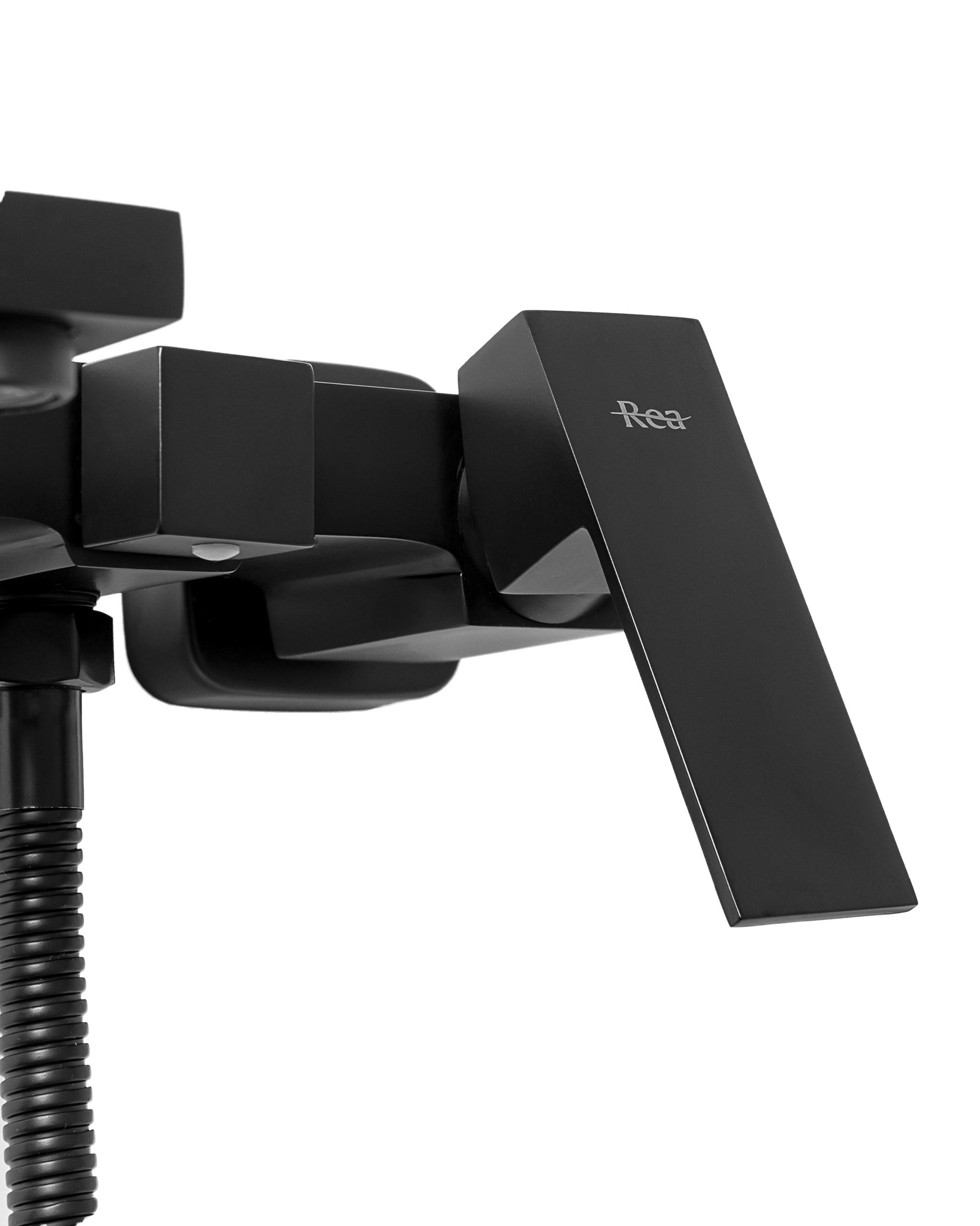 Baterie cada Rea Fenix Black, finisaj negru mat, alama, dus de mana inclus - MarbelOn