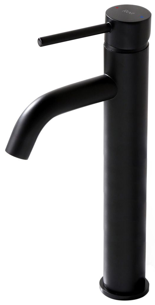 Baterie lavoar Lungo, 28 cm , alama, finisaj negru mat - MarbelOn