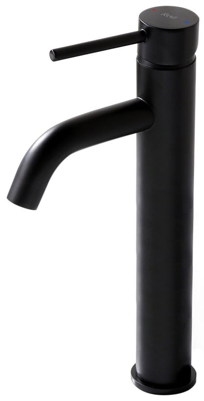 Baterie lavoar Lungo, 28 cm , alama, finisaj negru mat - MarbelOn