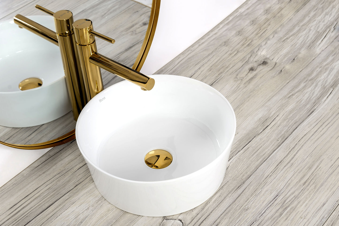Lavoar blat Ida Slim, 36x36cm, ceramica sanitara - MarbelOn