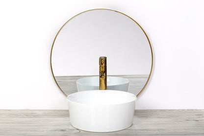 Lavoar blat Ida Slim, 36x36cm, ceramica sanitara - MarbelOn
