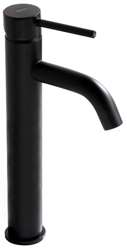 Baterie lavoar Lungo, 28 cm , alama, finisaj negru mat - MarbelOn